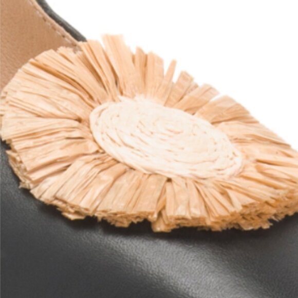 JACK ROGERS Made In Brazil Leather Brynn Slingback Pumps - Picture 2 of 4